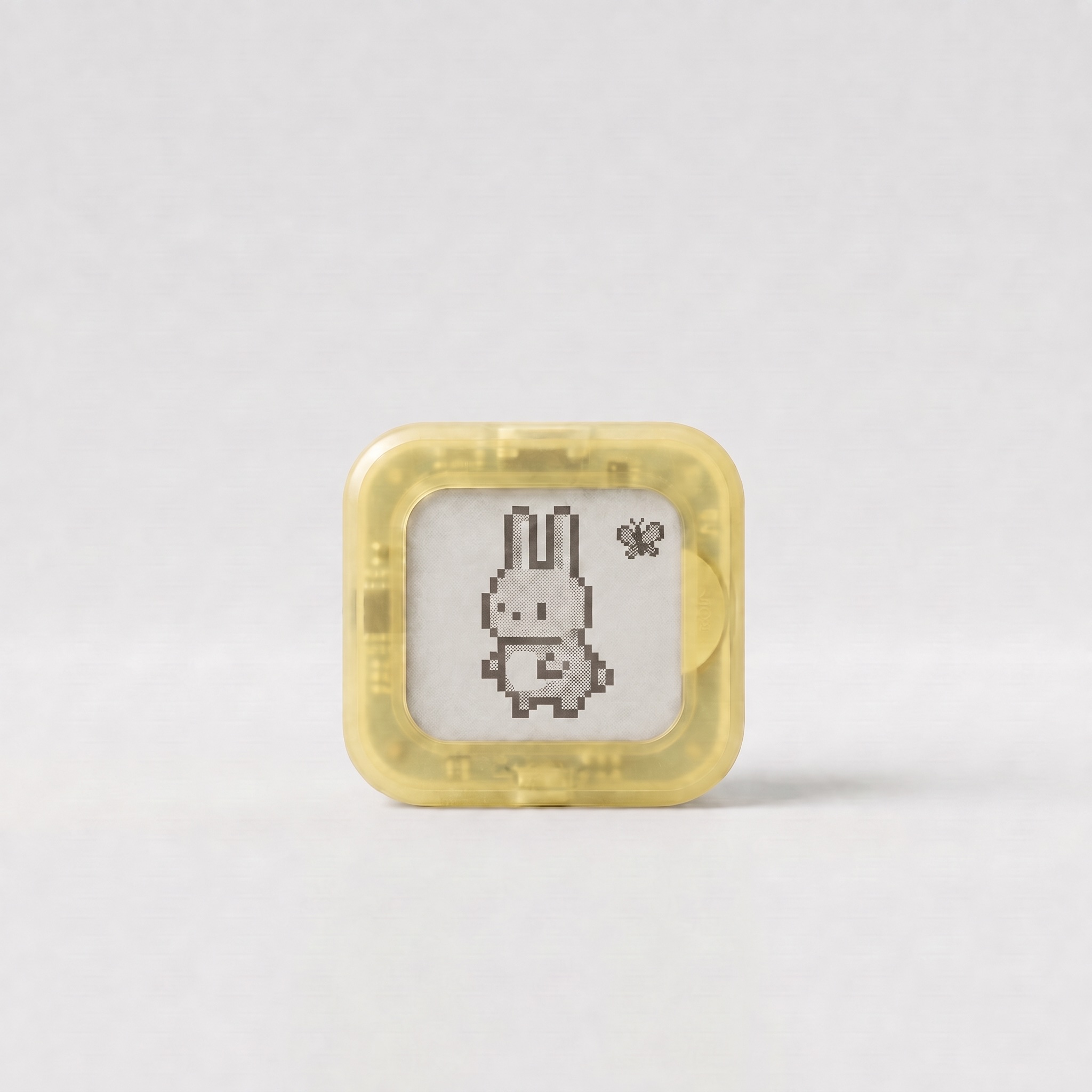 Bunny K Recess character in a yellow translucent shell