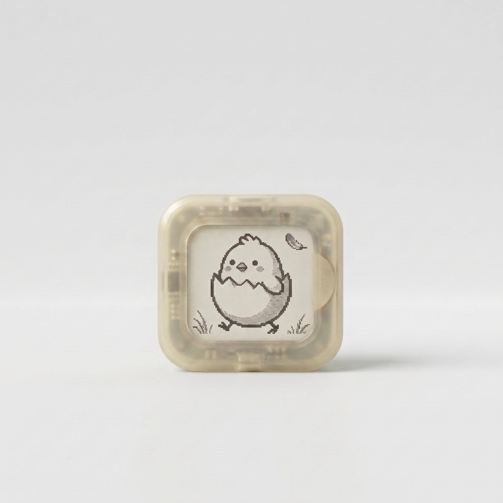 Chick H Recess character in a clear shell