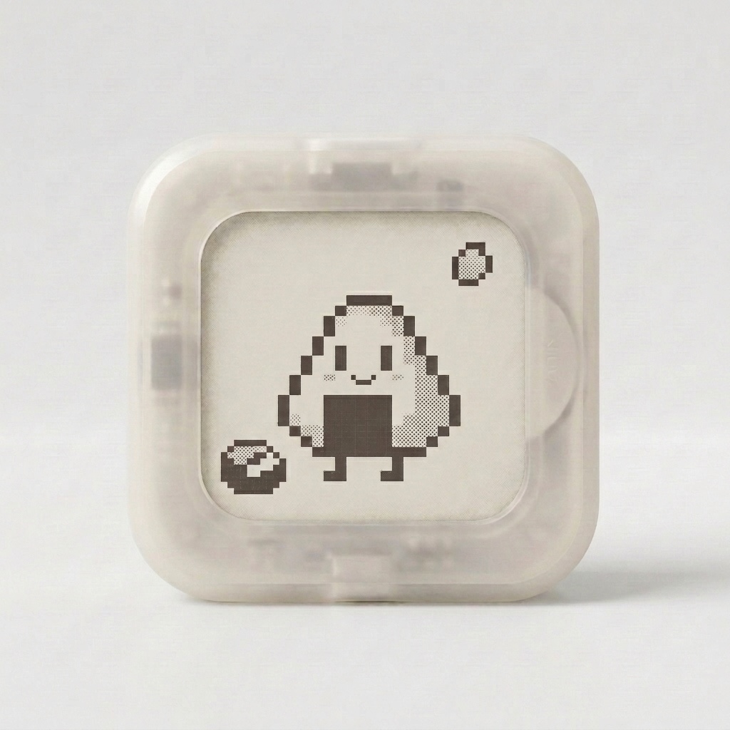 Onigiri L Recess character in a clear shell